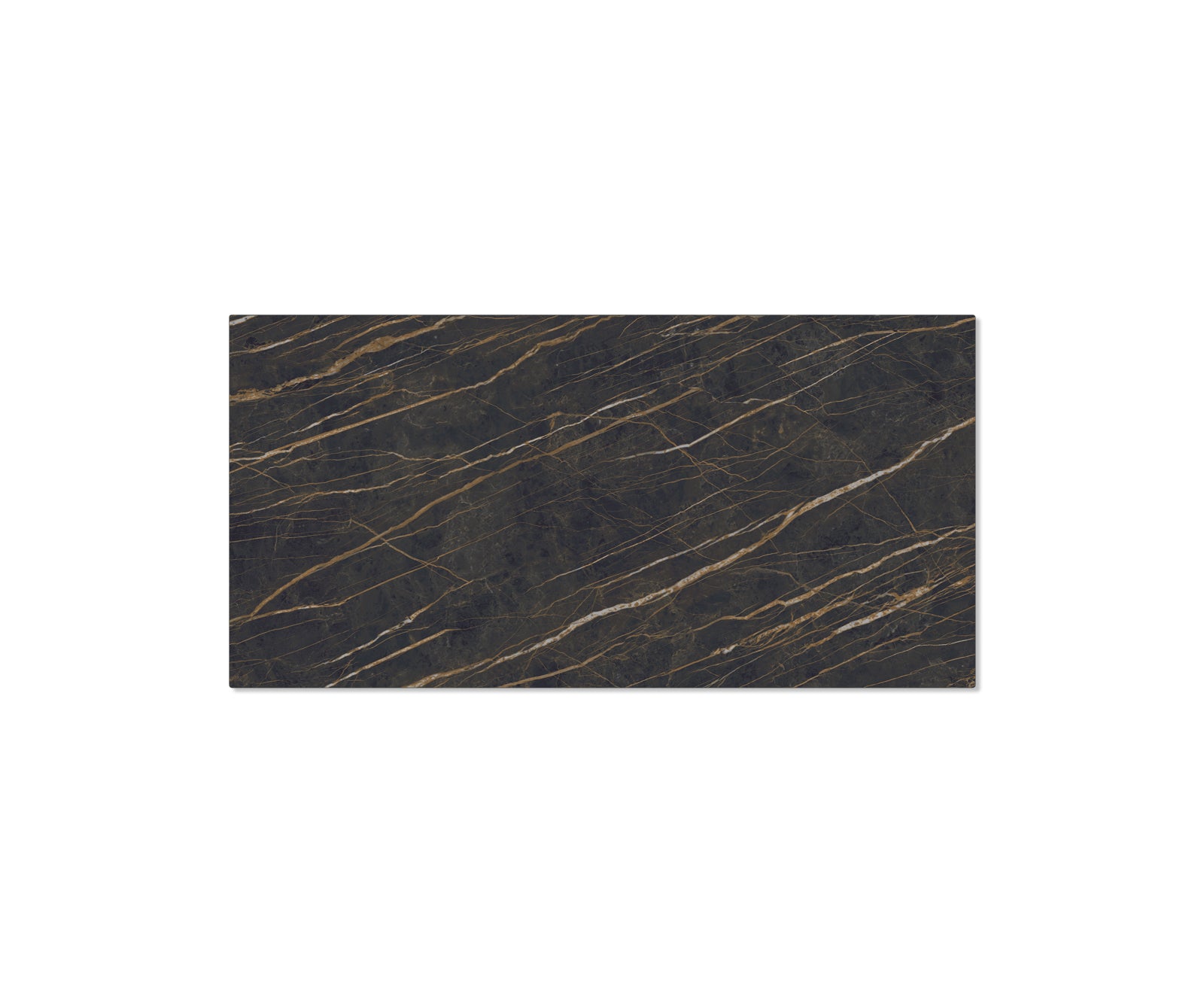 Dining Table Aurora 200cm Ceramic Noir Desir Brown Spider Frame Steel