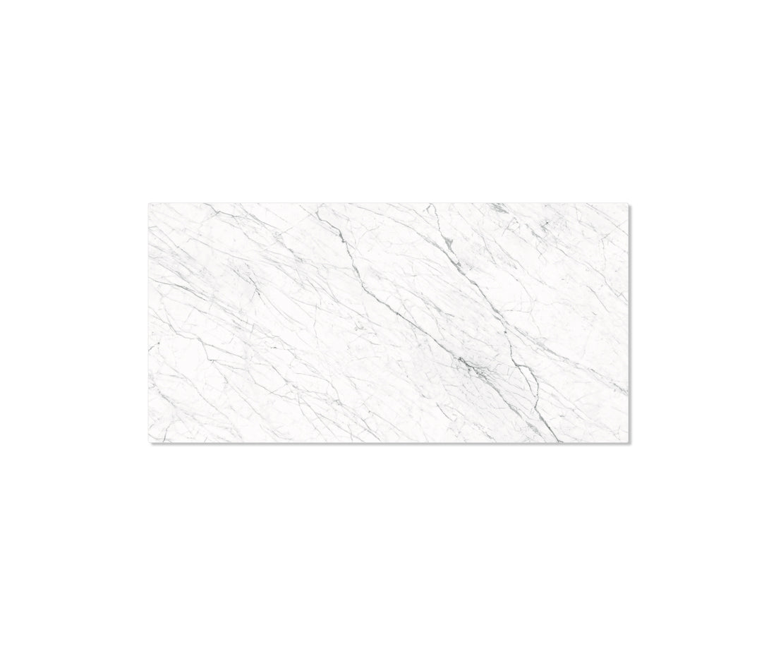 Dining Table Aurora 200cm Ceramic Statuarietto White Spider Frame Steel