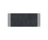Dining Table Aurora Extendable 180-220cm Ceramic Anthracite Cross Frame Black