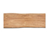 Dining Table Olympus Live Edge 280cm Acacia Wood Natural Square Frame Steel 55mm Top