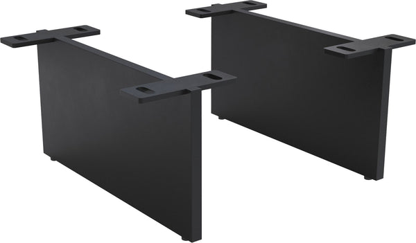 Leg Set Narrow 15cm Metal Black (Set Of Two)