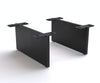 Leg Set Narrow 15cm Metal Black (Set Of Two)