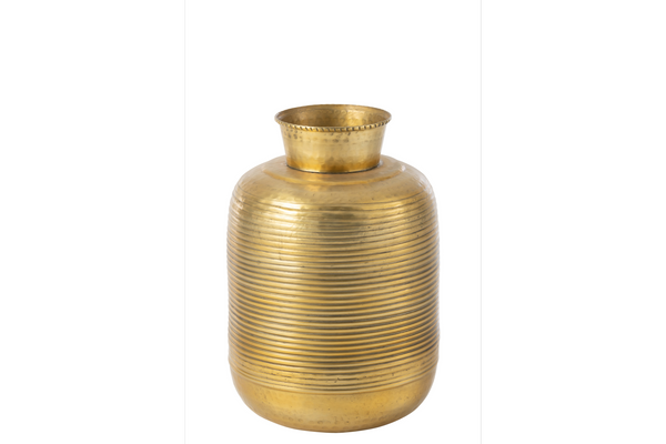 Vase Rings 46cm Aluminium Gold
