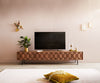 TV Stand Fevo 200cm Acacia Wood Brown 4 Doors