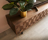 TV Stand Fevo 200cm Acacia Wood Brown 4 Doors