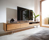 TV Stand Stonegrace 240cm Acacia Wood Natural Stone Veneer V-Foot