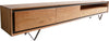 TV Stand Stonegrace 240cm Acacia Wood Natural Stone Veneer V-Foot