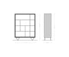 Display Cabinet Stonegrace 120X150 Acacia Wood Natural Stone Veneer V-Foot