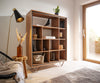 Display Cabinet Stonegrace 120X150 Acacia Wood Natural Stone Veneer V-Foot