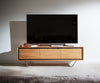TV Stand Stonegrace 145 cm Acacia Wood Natural Stone Veneer V-Leg
