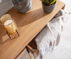 Sideboard Stonegrace 175cm 2 Doors Acacia Wood Natural Stone Veneer V-Leg