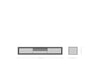 Floating TV Stand Stonegrace Classic 175cm Acacia Wood Natural Stone Veneer 2 Doors