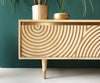 TV Stand Budaya 175cm 3 Doors Mango Wood Natural
