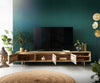 TV Stand Budaya 220cm 3 Doors 2 Compartments Mango Wood Natural