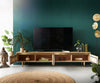 TV Stand Budaya 220cm 4 Doors Mango Wood Natural
