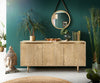 Sideboard Budaya 147cm 3 Doors Mango Wood Natural