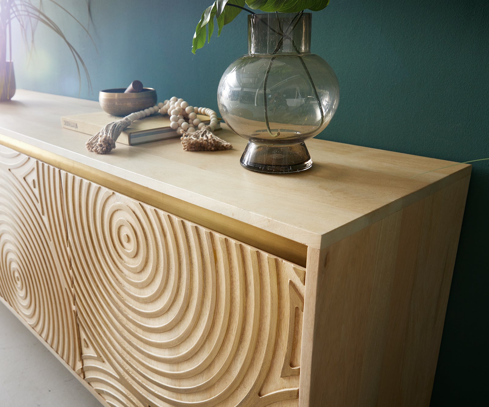 Sideboard Budaya 175cm 3 Doors Mango Wood Natural
