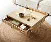 Coffee Table Budaya 80x60cm Mango Wood Natural