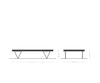 Coffee Table Stonegrace 117x60cm Acacia Wood Brown And Slate