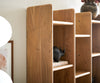 Bookcase Tizi 110x175cm Acacia Wood Natural