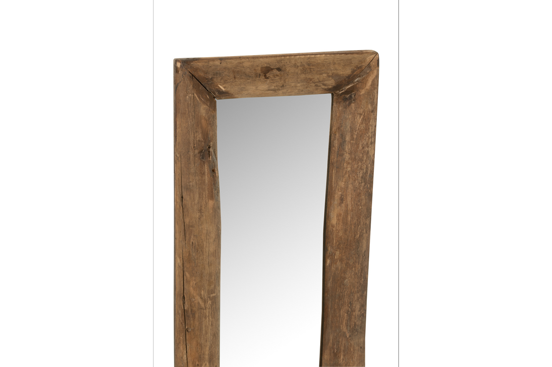 Wall Mirror Martha 119cm Brown Wood