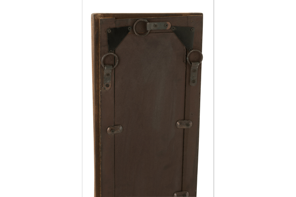 Wall Mirror Martha 119cm Brown Wood