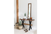Wall Mirror Martha 119cm Brown Wood