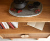 Shelf Surimu 88x185cm Acacia Wood Brown 2 Doors 4 Compartments