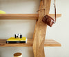 Freestanding Shelf Rack Xanthios 172cm Acacia Wood Natural