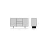 Sideboard Solu 145cm Acacia Wood Natural