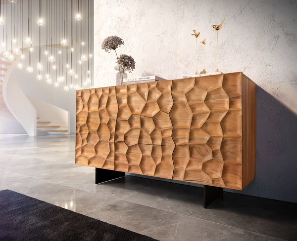 Sideboard Solu 145cm Acacia Wood Natural