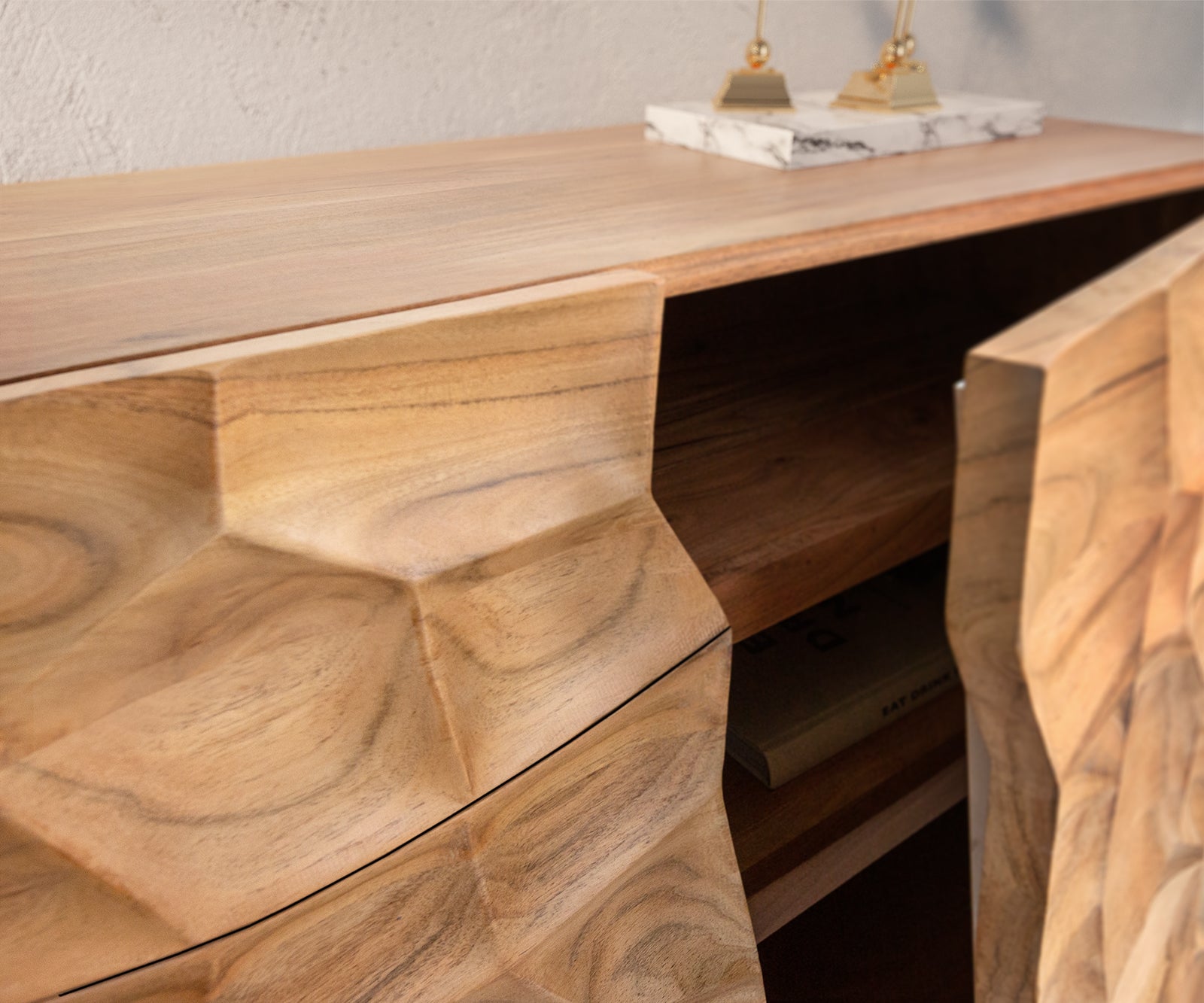Sideboard Solu 175cm Acacia Wood Natural