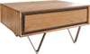 Coffee Table Stonegrace 80cm Acacia Wood Natural And Slate
