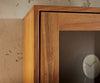 Display Cabinet Teele 60x180cm Acacia Wood Natural