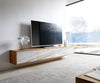 Floating TV Stand Kleo 220cm Acacia Wood Natural 4 Doors