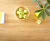 Dining Table Olympus Live Edge Oak Wood Natural Slanted Frame Steel 160-300cm