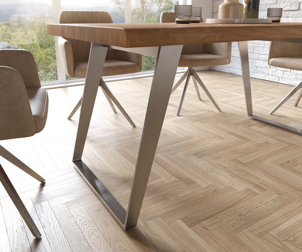 Dining Table Olympus Live Edge 160cm Acacia Wood Natural Slanted Frame Steel 55mm Top