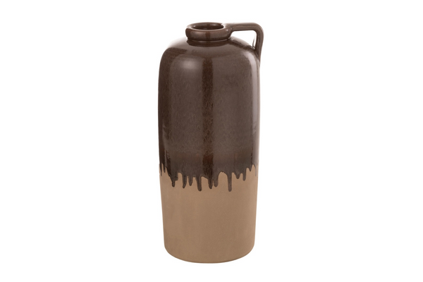Vase Valeria 38cm Ceramic Beige-Brown