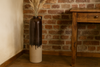 Vase Valeria 68cm Ceramic Beige-Brown