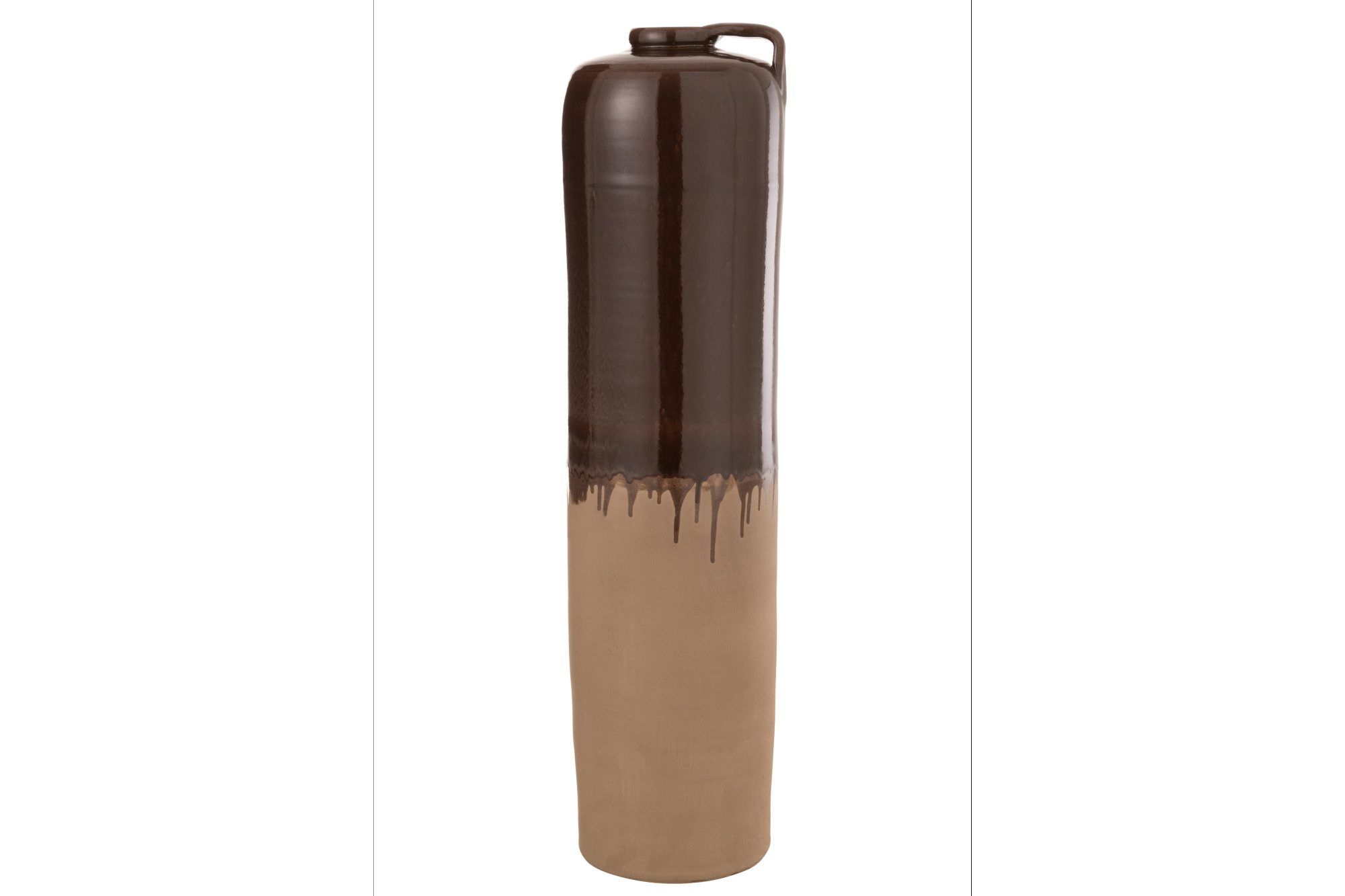 Vase Valeria 83cm Ceramic Beige-Brown