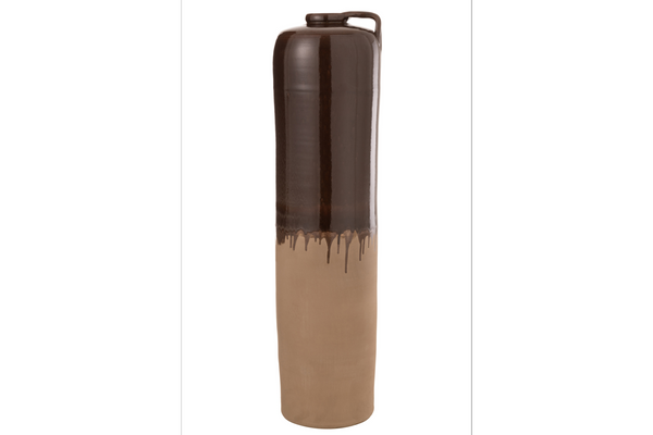 Vase Valeria 83cm Ceramic Beige-Brown
