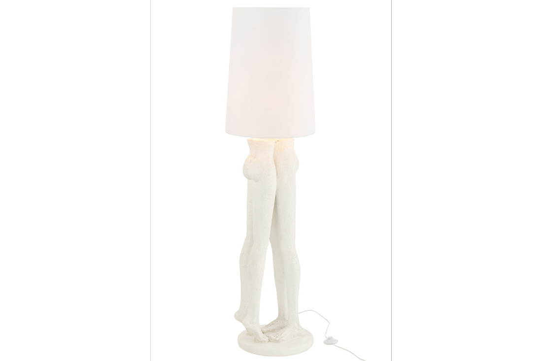 Floor Lamp Couple 156cm White