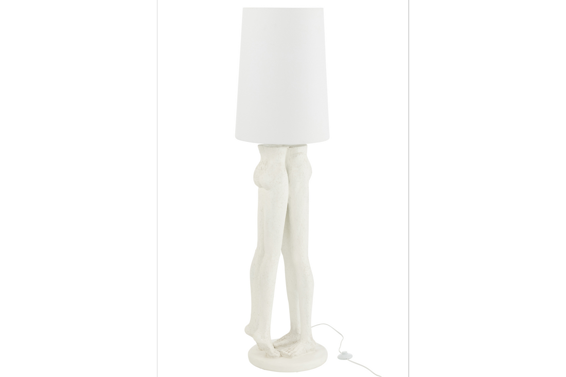 Floor Lamp Couple 156cm White