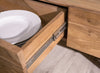 TV Stand Wyatt 220cm Acacia Wood Natural V-Leg