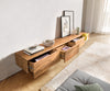 TV Stand Wyatt 220cm Acacia Wood Natural V-Leg