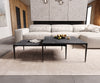Rectangle Coffee Table Aurora Ceramic 110x60cm Anthracite