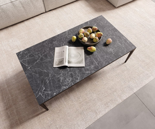 Rectangle Coffee Table Aurora Ceramic 110x60cm Anthracite