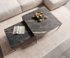 Rectangle Coffee Table Aurora Ceramic 110x60cm Brown
