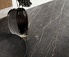 Dining Table Aurora Extendable 200-300cm Ceramic Brown W Frame Black