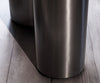 Dining Table Aurora Oval 220cm Ceramic Patagonia Lappato Beige Four Pillars Frame Graphite